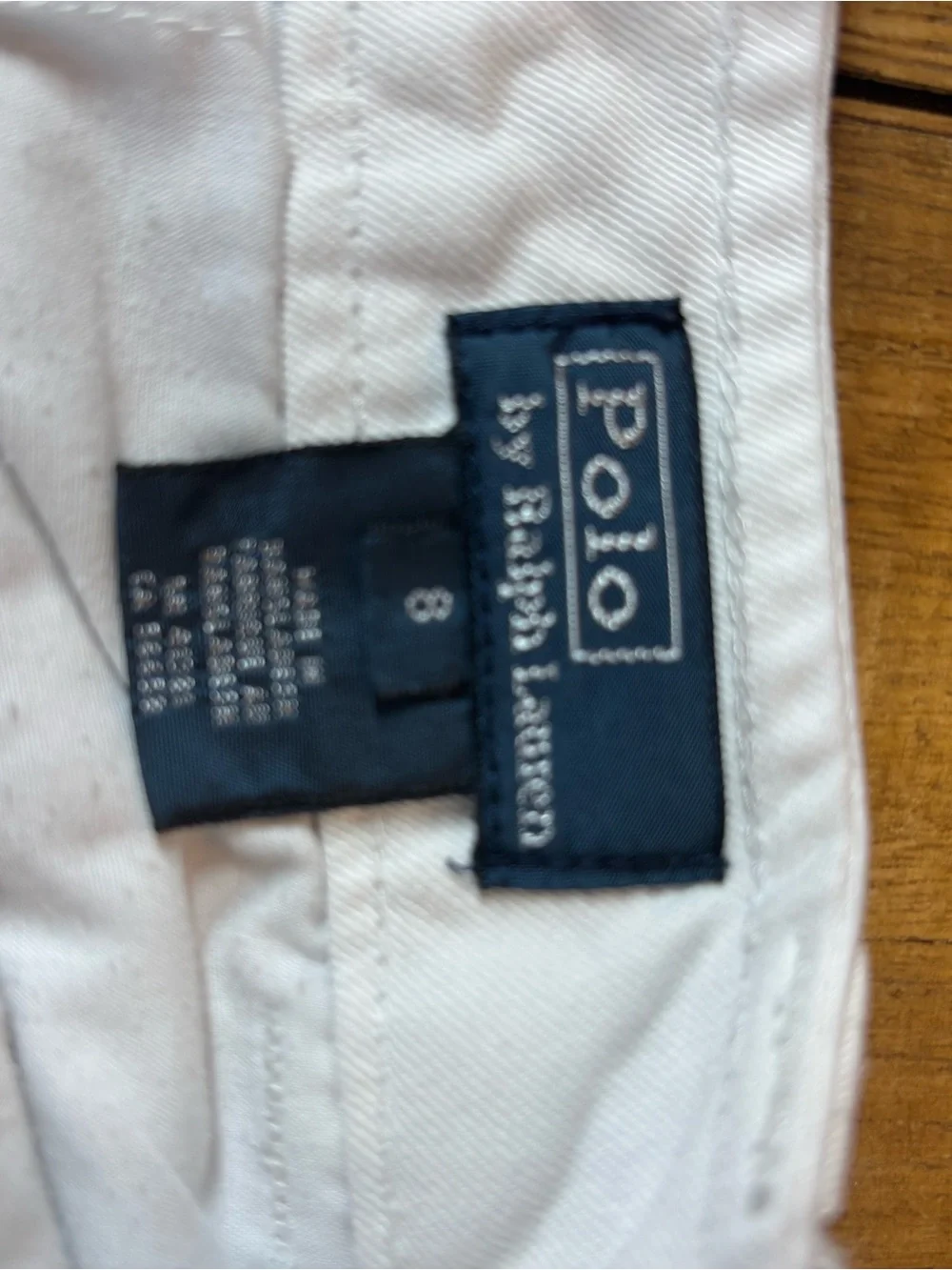 Polo Ralph Lauren boys size 8 Cargo Shorts - Button Flap Pockets